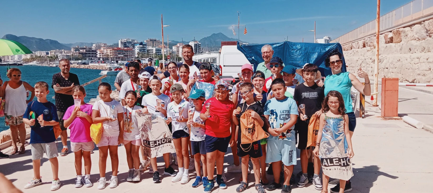Gran éxito del 2.º Concurso Infantil de Pesca en Gandia con más de 40 jóvenes participantes
