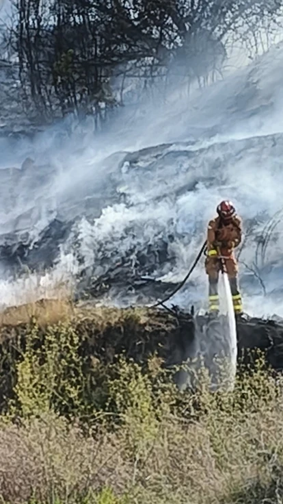Controlado el incendio de Oliva