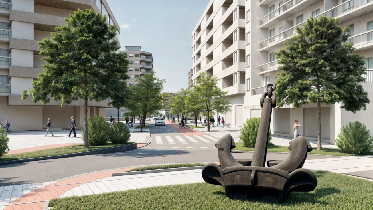Este lunes se reanudan las obras de la entrada del Grau de Gandia en las calles Mare de Déu Blanqueta y Riu