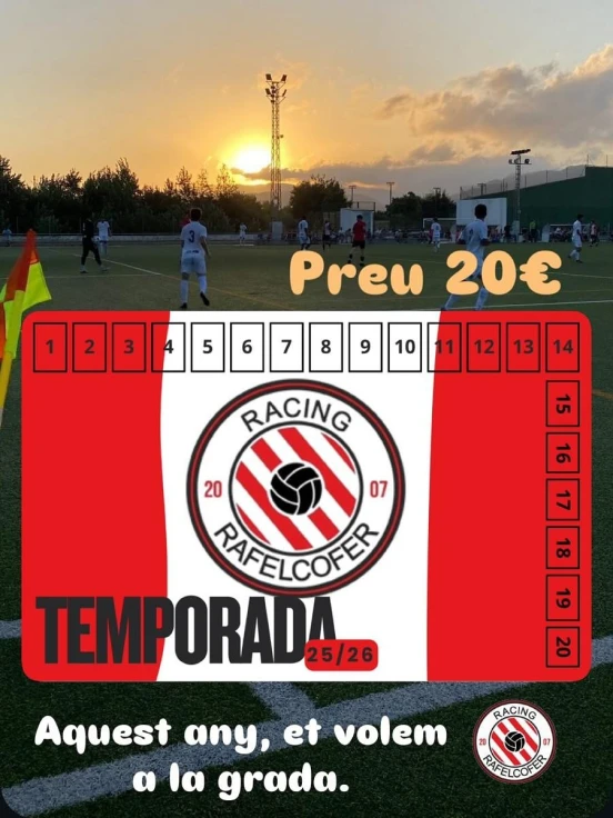 El fútbol vuelve a Rafelcofer con fuerza esta temporada
