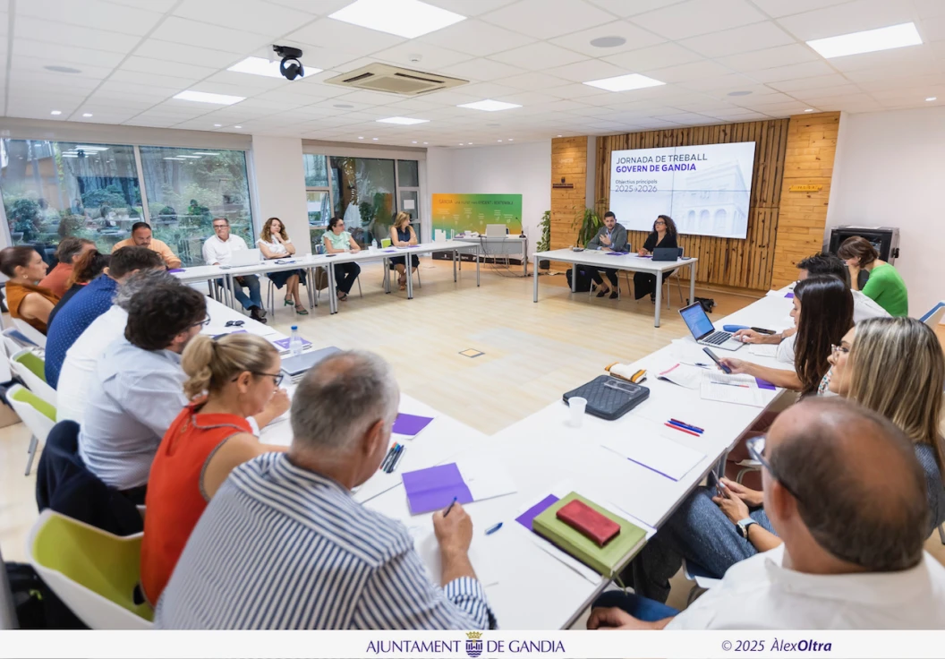 El Gobierno de Gandia celebra una jornada de trabajo para fijar las bases del presupuesto de 2026