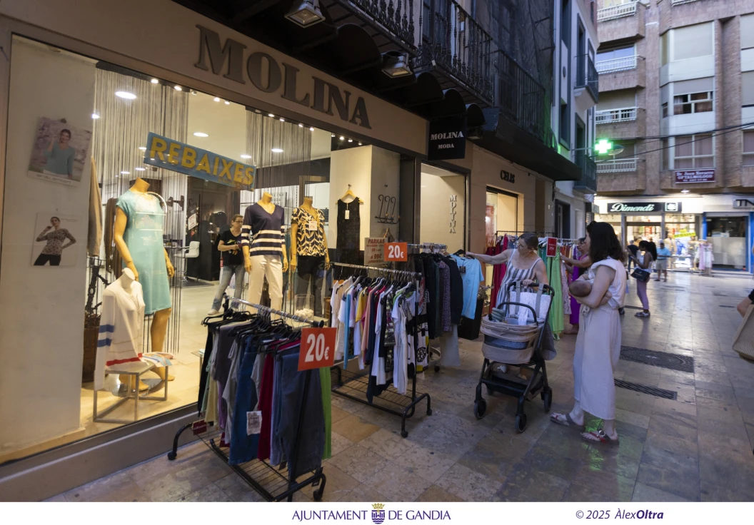 Gandia celebra una nueva edición de ‘tiendas en la calle’ los días 12 y 13 de septiembre