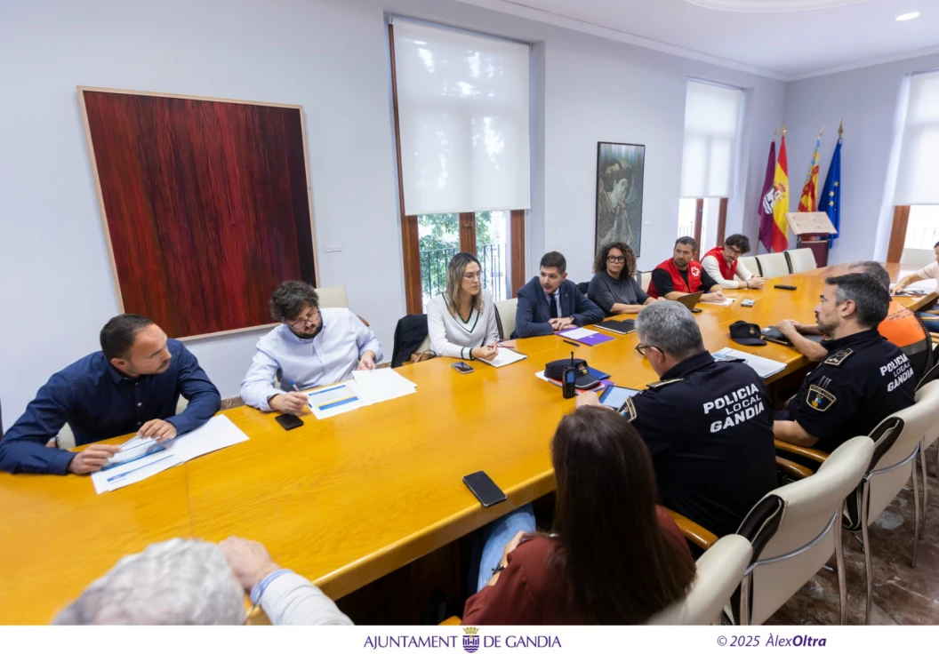 Gandia recupera la normalidad tras el episodio de lluvias torrenciales registrado ayer