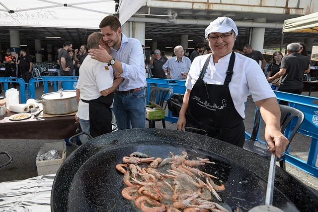 Gandia aplaza los actos falleros de las 'fideuaes' y la falla a la Mar ante la amenaza de lluvias intensas