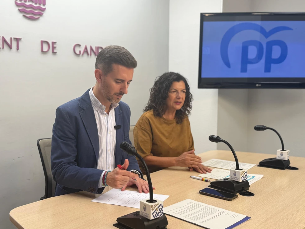 El PP denuncia que la Fira de Gandia 'no puede estar al servicio de los intereses electorales del PSOE'