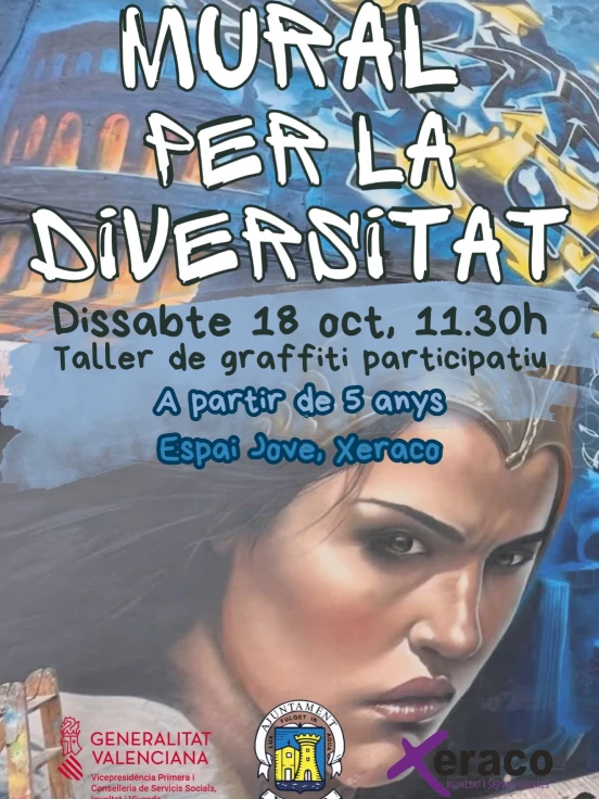 Taller participativo de graffiti en Xeraco