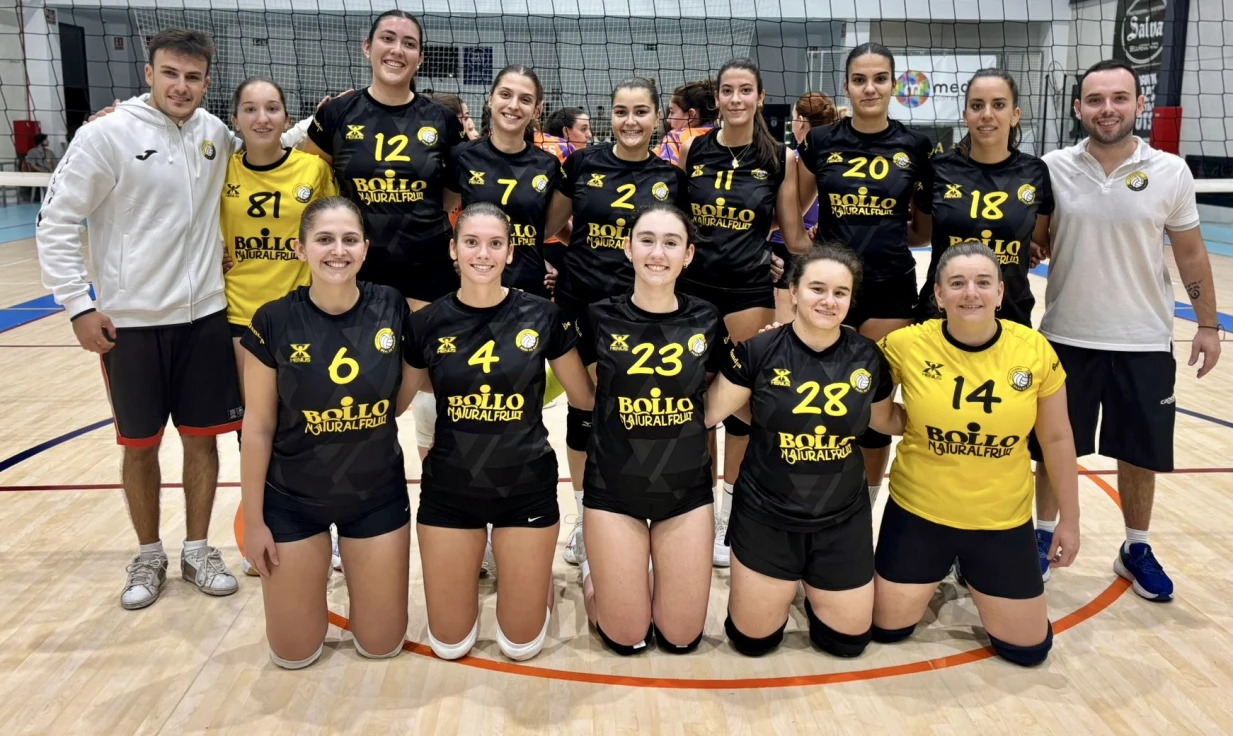 Victoria clave del Club de Voley Real de Gandia en Primera Autonómica