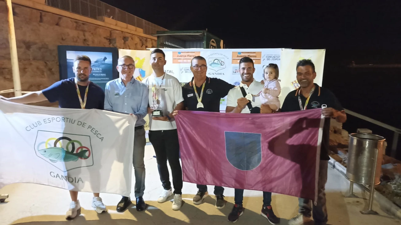 El Club de Pesca Gandia, subcampeón de España en Corcheo-Mar