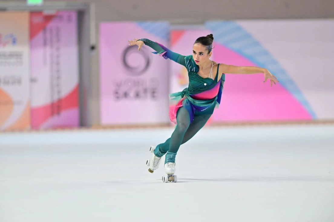 Mireia Montilla finaliza novena en la modalidad Solo Danza del Mundial de Pekín de Patinaje Artístico