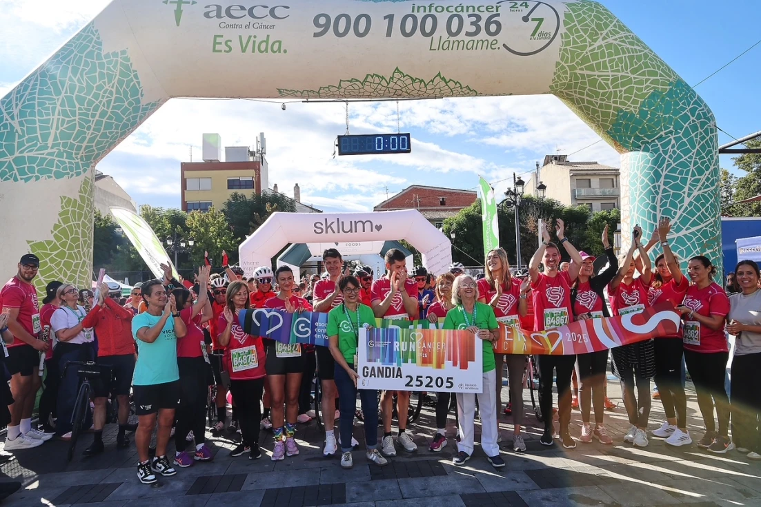 La Run Cáncer de Gandia recauda 25.205€ para la investigación oncológica