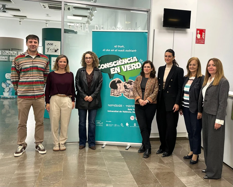 Gandia acoge ‘Consciència en verd’, la exposición de Valenciaport que une humor y conciencia ambiental