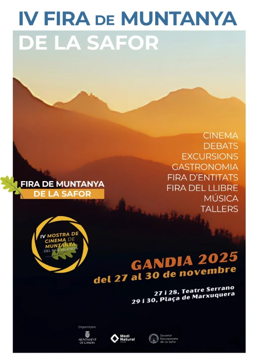 Se presenta la programación de la IV Feria de Montaña de la Safor