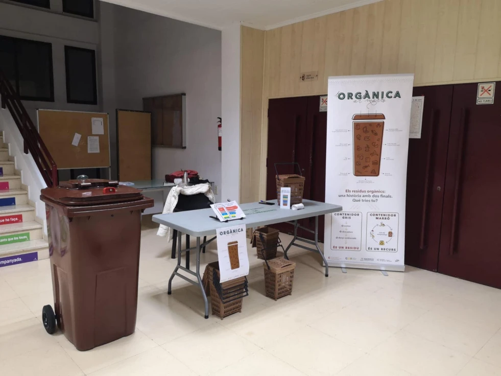 Bellreguard continúa apostando por la separación de la basura orgánica con dos jornadas informativas esta semana