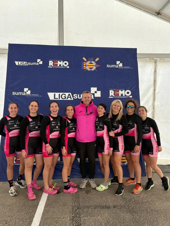 El Club de Remo Cia Gandia logra el tercer puesto en el Autonómico de Santa Pola