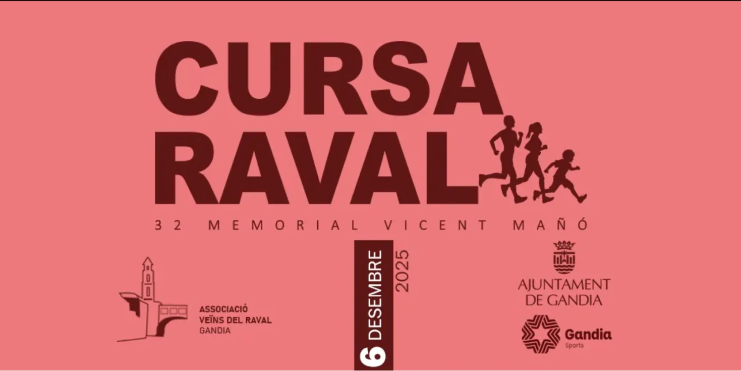 La 32ª edición de la Cursa del Raval reunirá mañana a más de 1.500 participantes