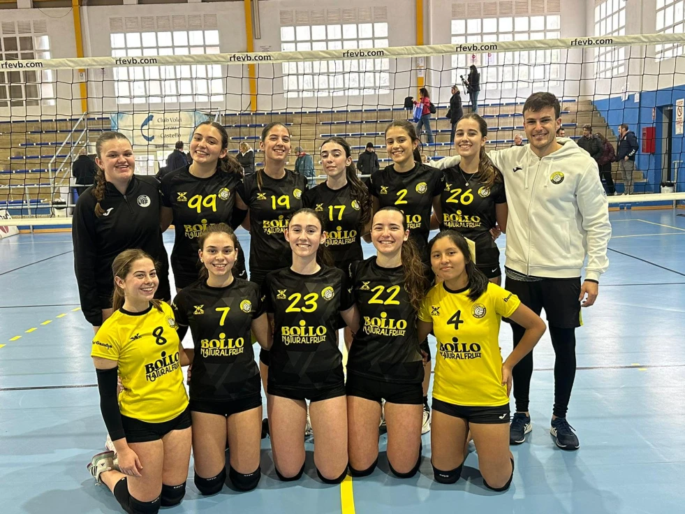 El CV Real de Gandia firma un fin de semana de grandes resultados en todas sus categorías