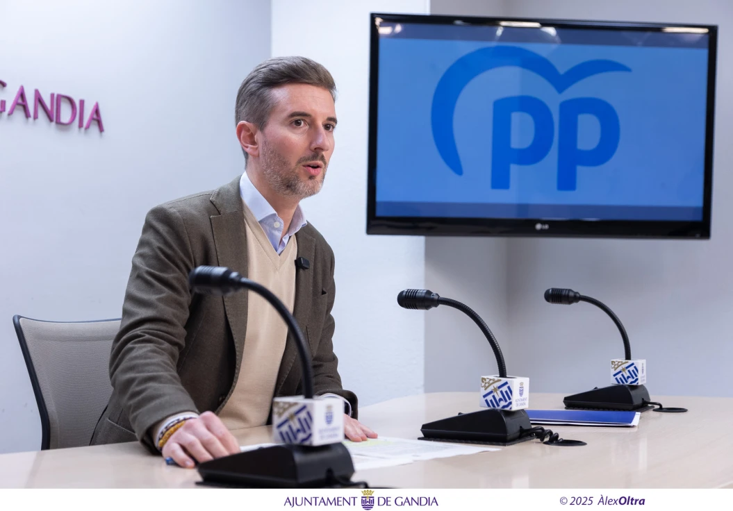 El PP critica el canon de la ORA incluido en el presupuesto de Gandia del año 2026