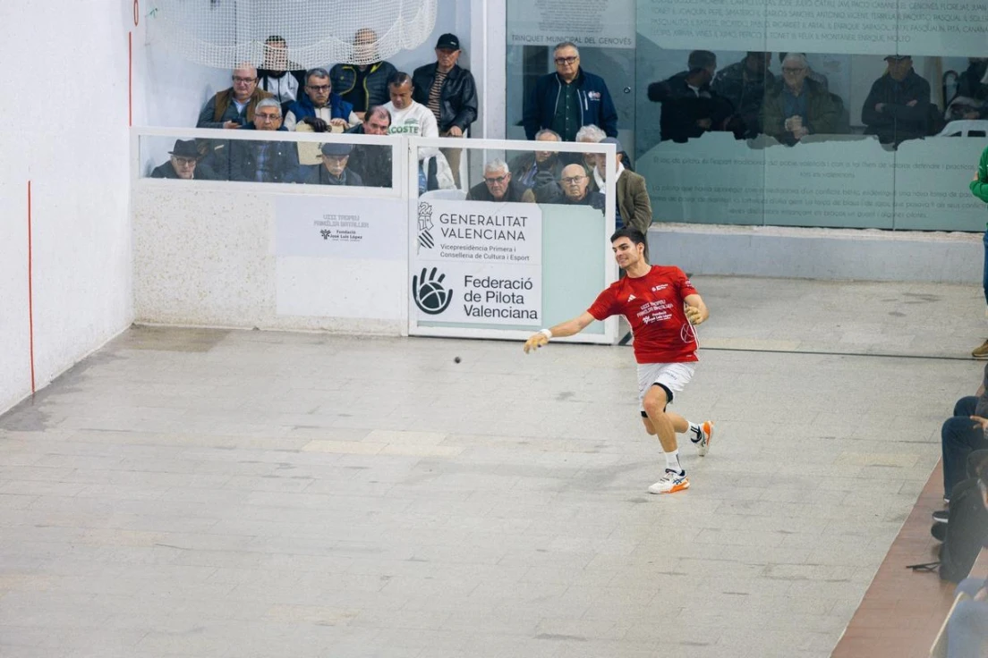 El pilero Ximo Vercher gana el Trofeu Família Bataller de Pilota Valenciana