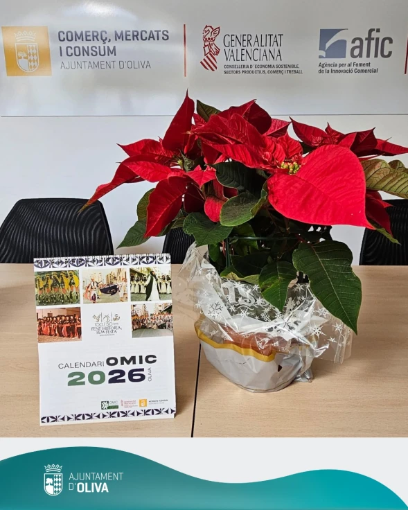 Oliva empieza hoy a repartir el calendario de la OMIC 2026