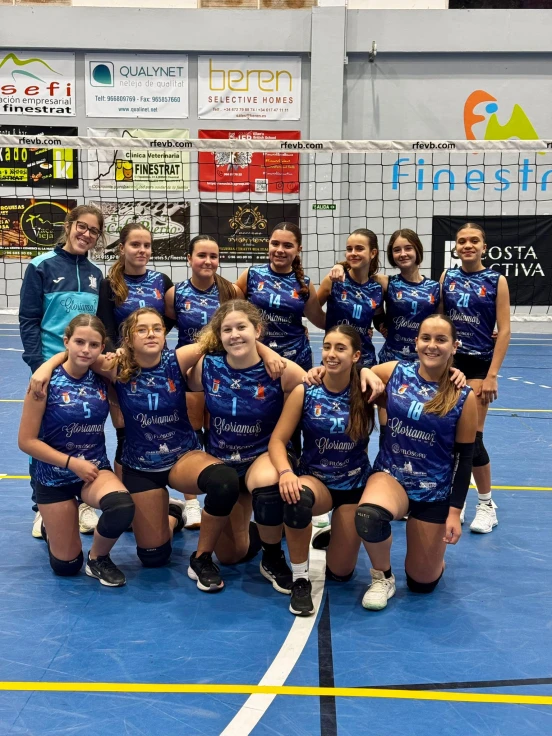 El Gloriamar Voley Piles cierra la primera vuelta con una gran victoria
