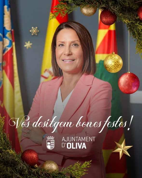 La alcaldesa de Oliva, Yolanda Pastor, hace balance del año 2025 repasando lo más destacable realizado en el municipio