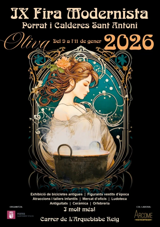 Oliva celebra desde hoy y hasta el domingo el 'porrat' y las Calderes de Sant Antoni con 4.400 raciones