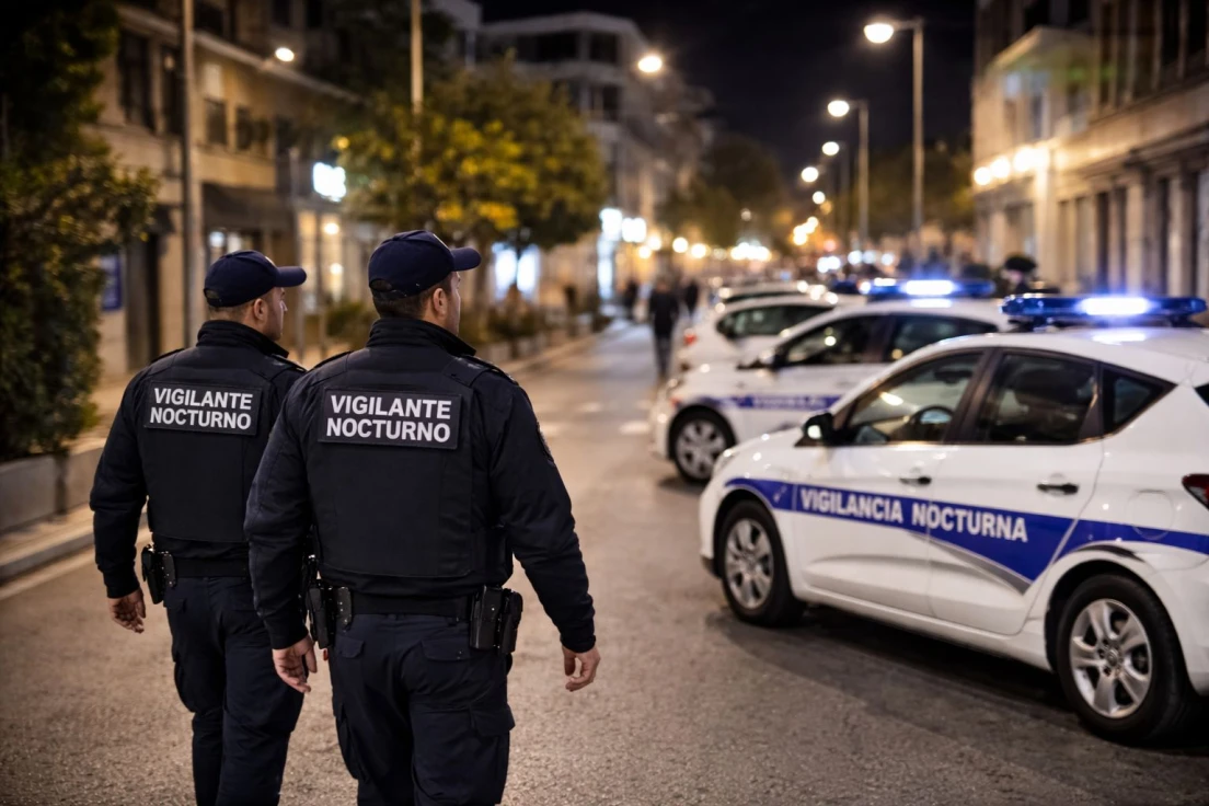 Vox Gandia anuncia que en 2027 'cuando gobierne' impulsará la creación de un servicio de vigilantes nocturnos en la ciudad