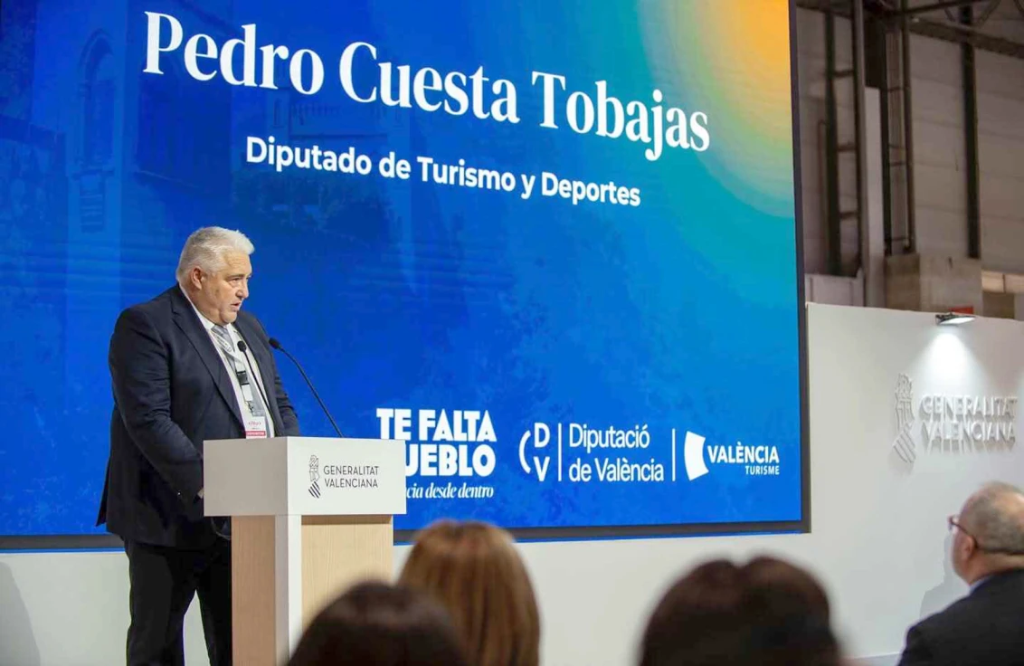 Las propuestas turísticas provinciales presentadas por la Diputació de València en Fitur atraen a más de 18.000 personas