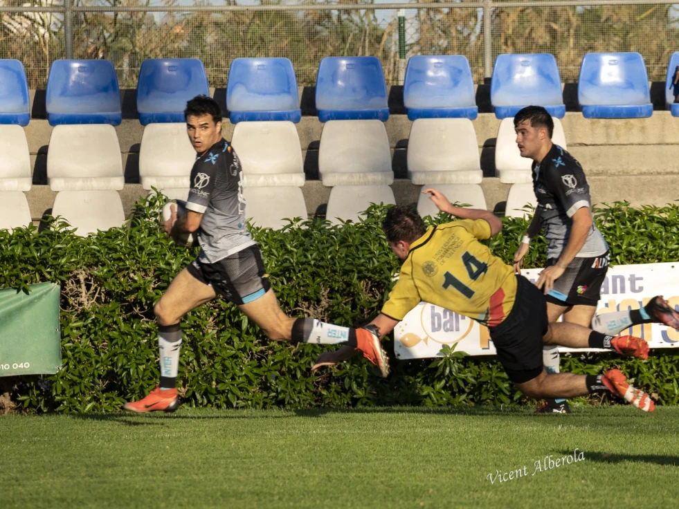 Derrotas ajustadas para el Club de Rugby Inter Alpesa en València y Alzira