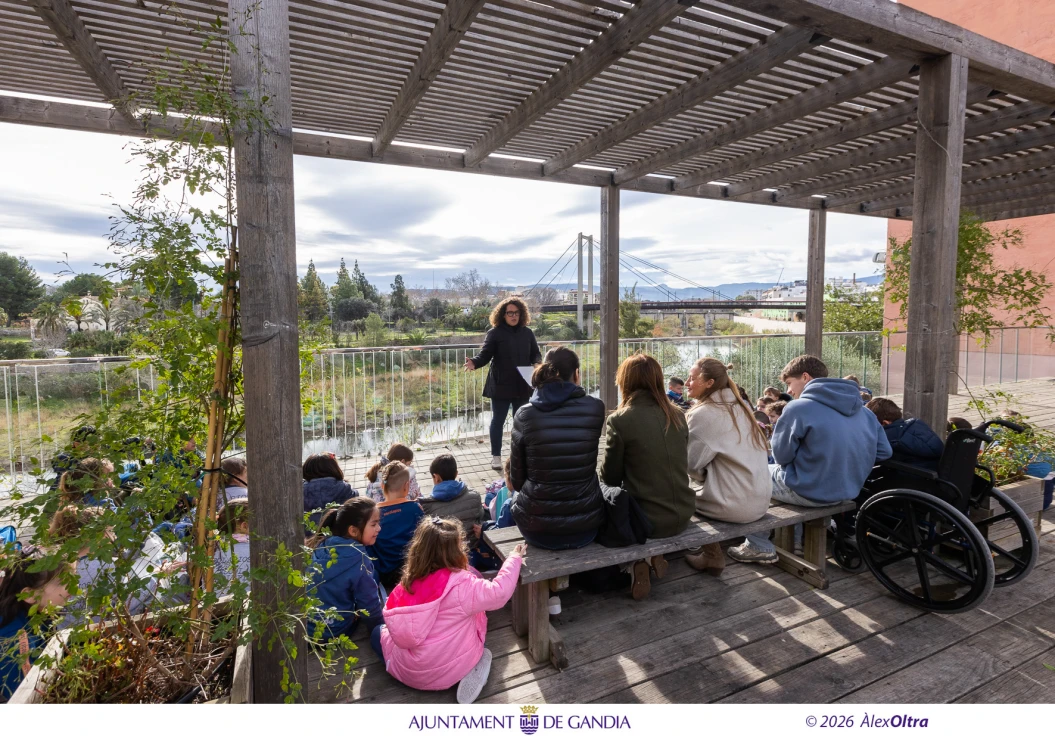 Alumnos del Real Colegio de las Escuelas Pías de Gandia participan en el Día Mundial de la Educación ambiental