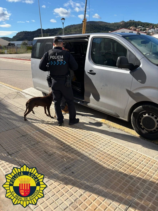 La Policía Local de El Real de Gandia rescata a tres perros maltratados