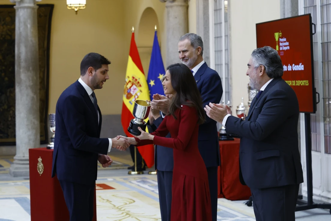 Gandia recibe el Premio Nacional del Deporte 2023
