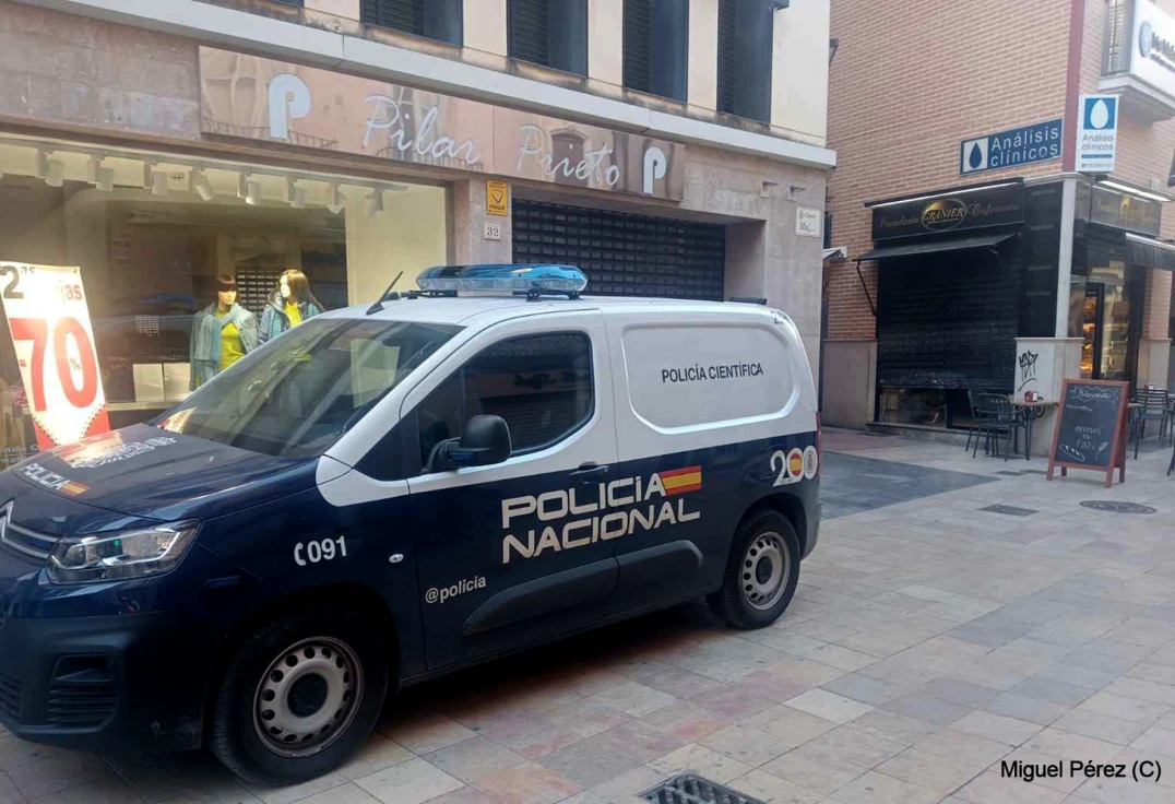 Tres detenidos en Gandia por la Policía Nacional tras robar en tiendas del centro histórico y en una vivienda habitada