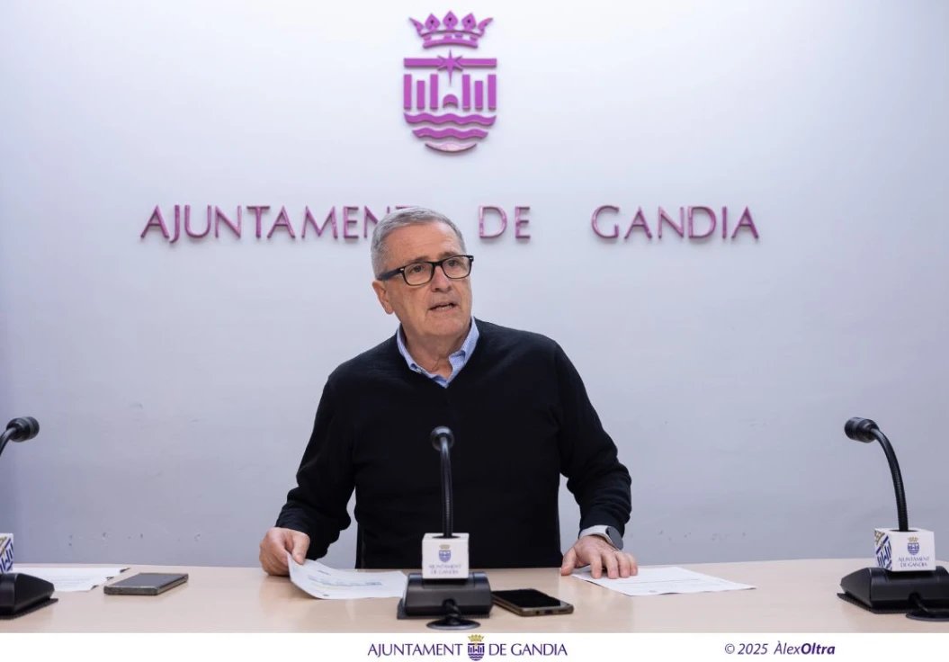 Gandia cierra 2025 con superávit