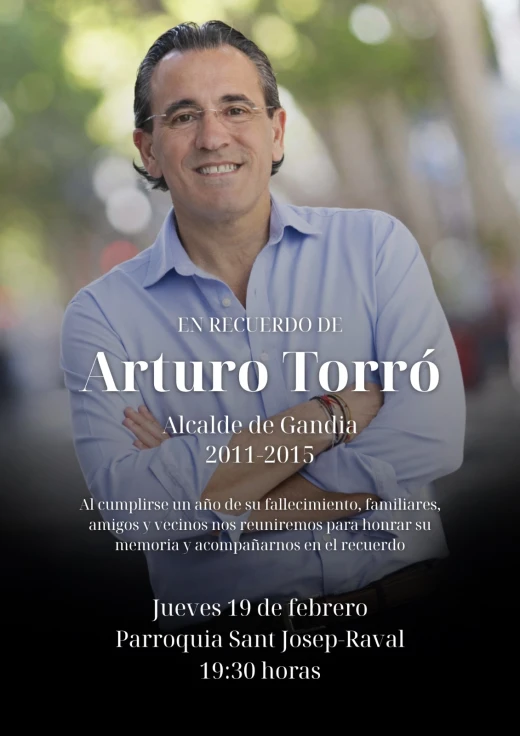 Un año de la muerte de Arturo Torró