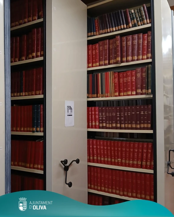 Oliva mejora las instalaciones del Archivo Municipal