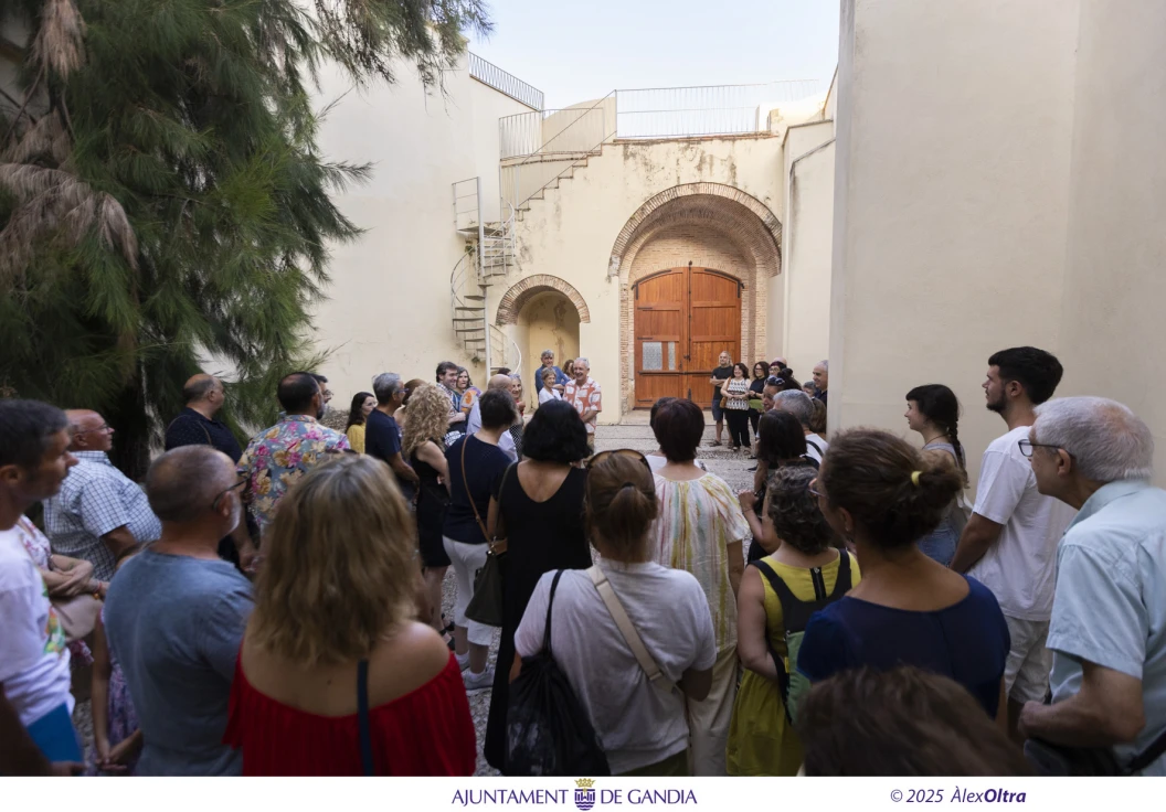 Más de 22.600 personas visitaron los espacios patrimoniales de Gandia y participaron en actividades durante 2025