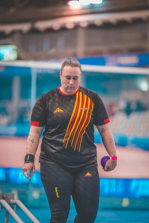 Judit Prats finaliza sexta en la prueba de lanzamiento de peso del Campeonato de España Absoluto de Pista Cubierta