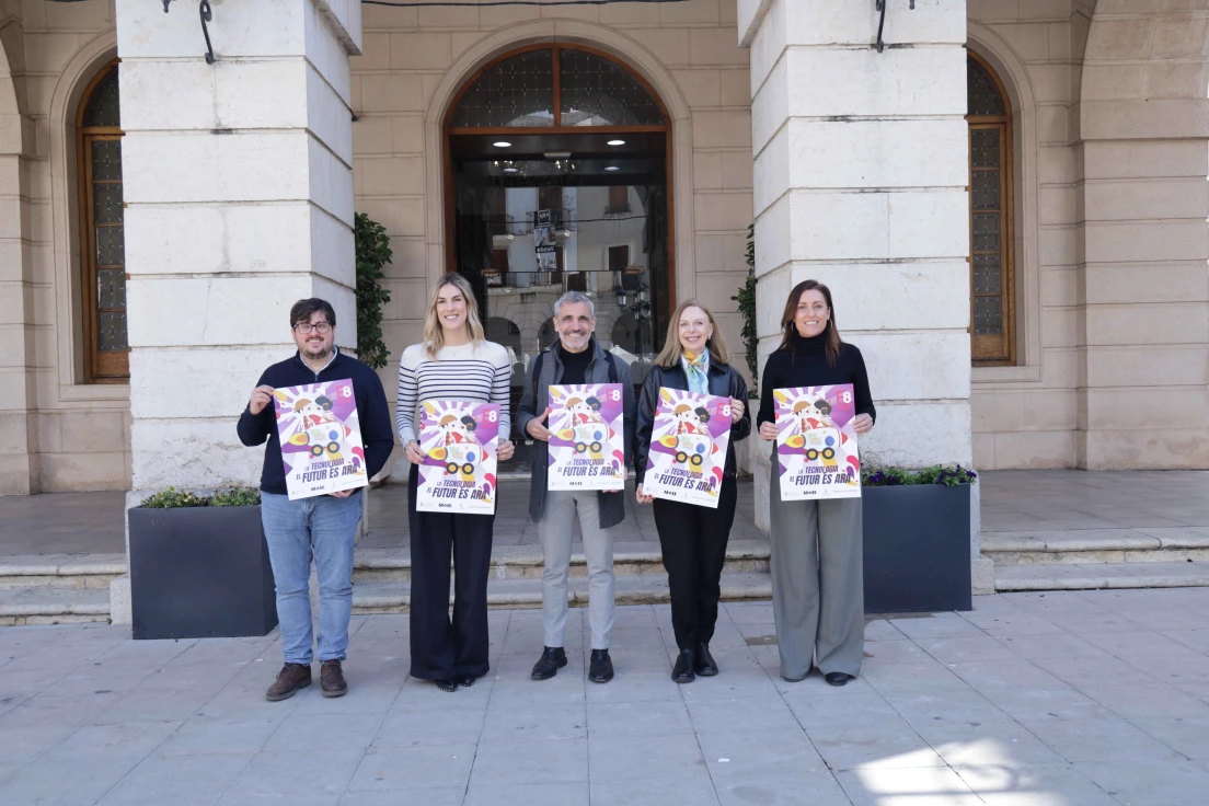 Llegan las Fallas Escolares Moll Motor de 2026 a Gandia y lo hacen con el lema ''La Tecnología, el futuro es ahora''