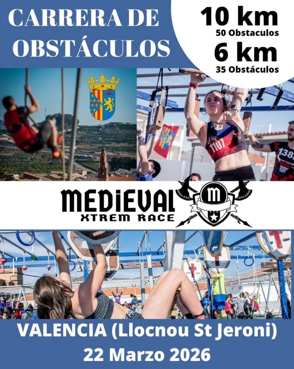 Llocnou de Sant Jeroni calienta motores para la carrera de obstáculos de este domingo