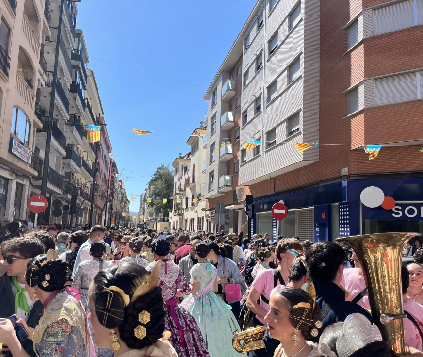 Comienzas las Fallas en Gandia