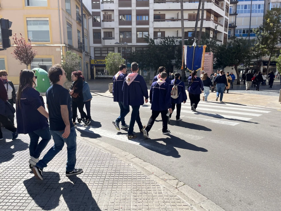 Jornada de tregua en las Fallas de Gandia antes del gran día