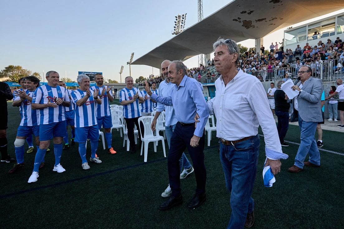 Gandia despide a Antonio Soldevila, capitán y leyenda del CF Gandia