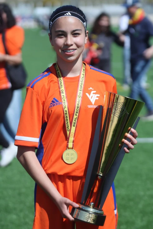 Orgullo de la Safor: Danna Climent, campeona de España con la selección valenciana