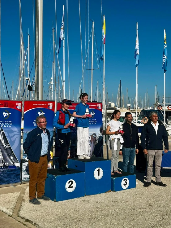 Buenos resultados de los regatistas de Oliva en el Dénia Vela del RCN Dénia