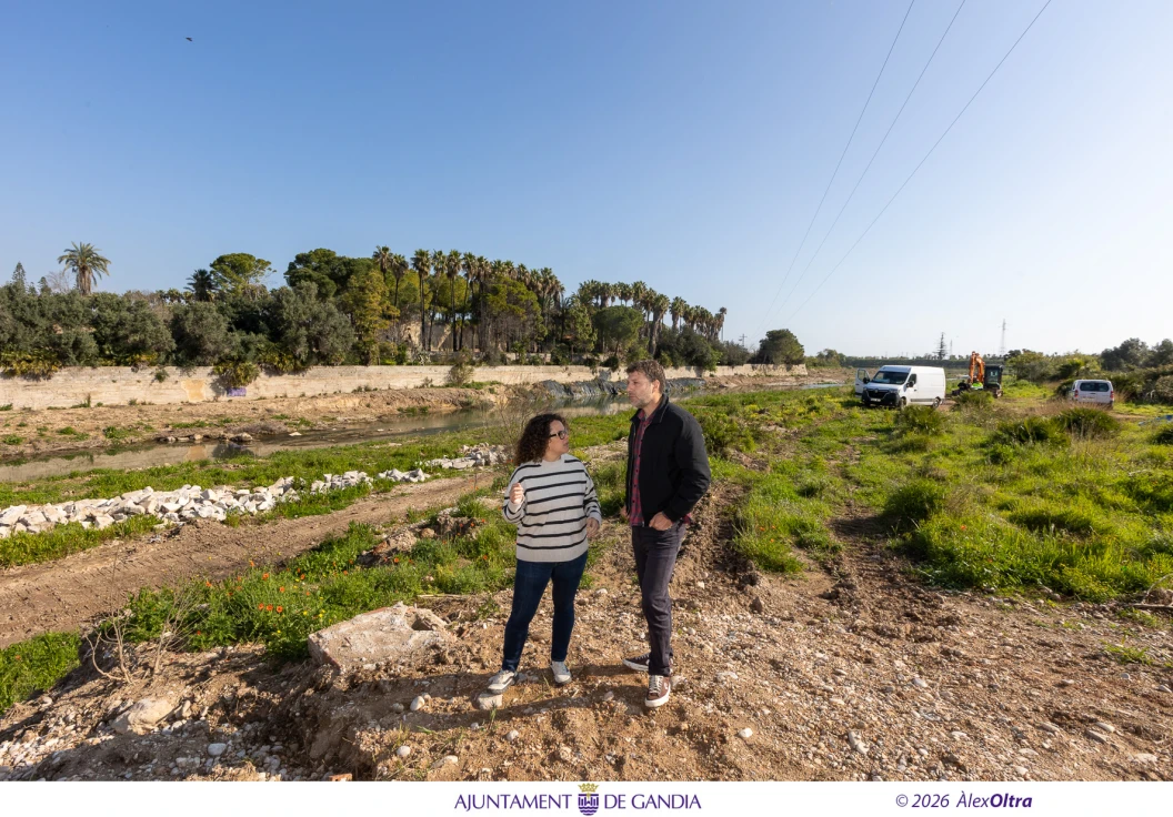 Gandia y la CHJ impulsan la segunda fase del proyecto de mejora del río Serpis