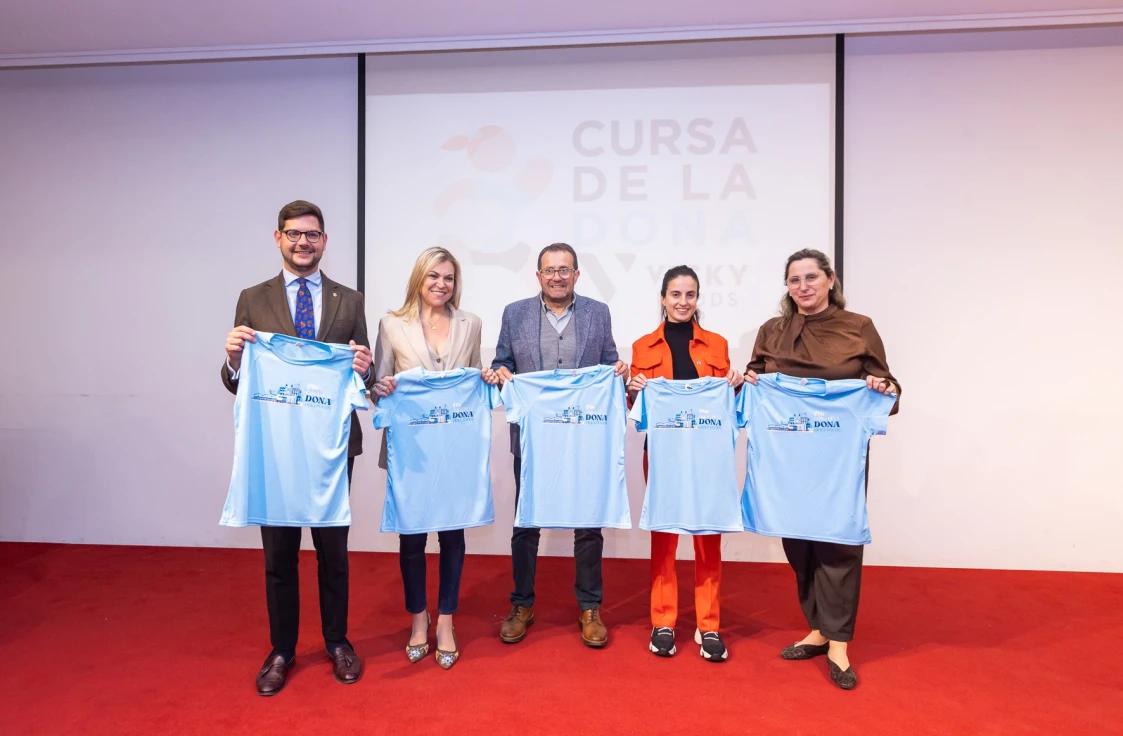 Gandia prepara la XVII Cursa de la Dona Vicky Foods para el 26 de abril