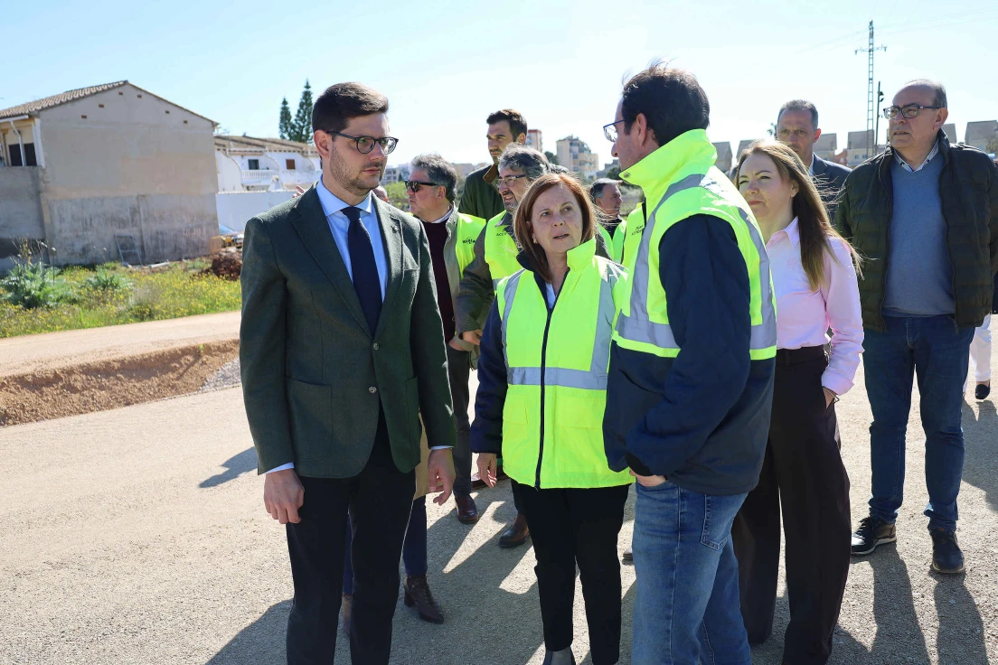 La Diputació finalizará en octubre las obras para liberar de tráfico pesado el entorno de El Molí de Santa Maria en el Grau de Gandia