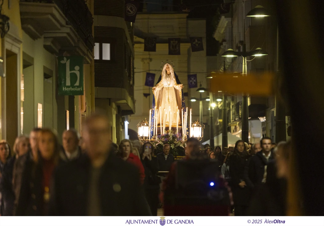 Guía de Procesiones de la Semana Santa de Gandia: Sábado de Pasión