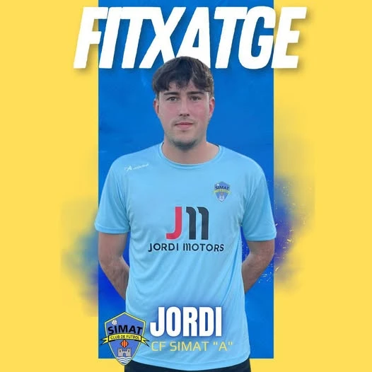 El CF Simat refuerza su delantera con el fichaje de Jordi Tormo